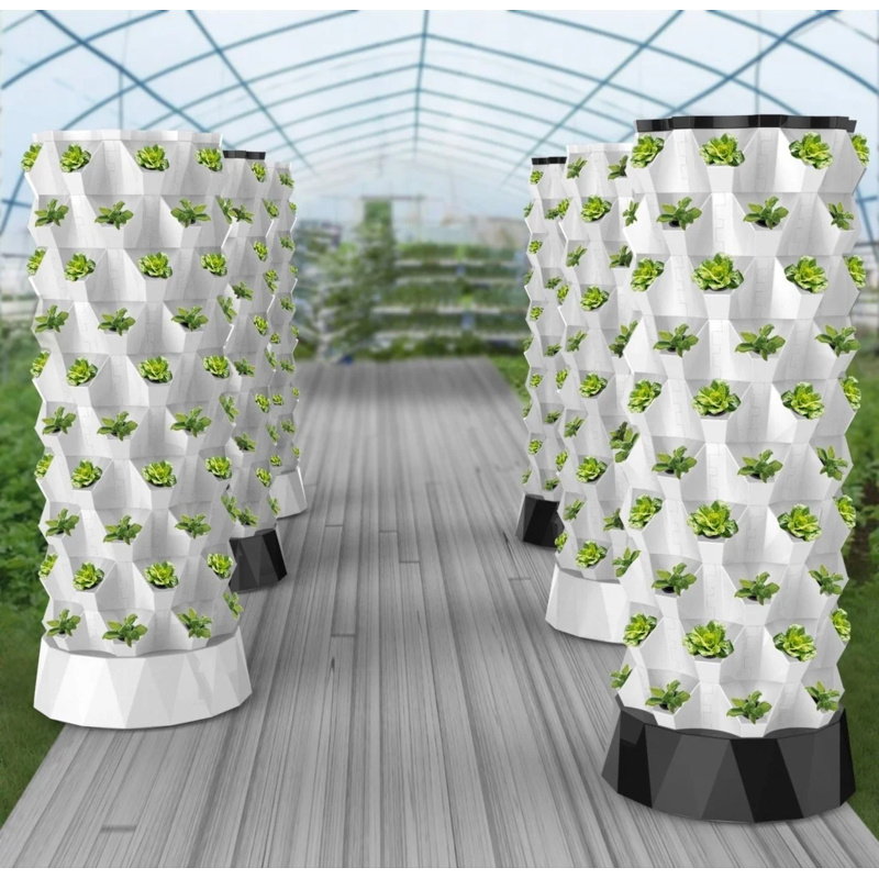 Vertical Grow Tower, Pineapple - огляд і ціна Hydroponic Tower Planter