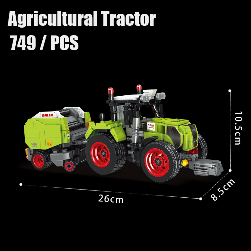Farmer Tractor with Trailer Tr - огляд і ціна Urban Farming Tower