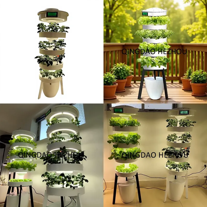 Hezhou Intelligence Hydroponic - огляд і ціна Hydroponic Tower Planter