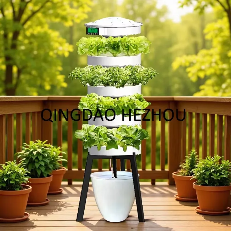 Hezhou Intelligence Hydroponic - огляд і ціна Hydroponic Tower Planter