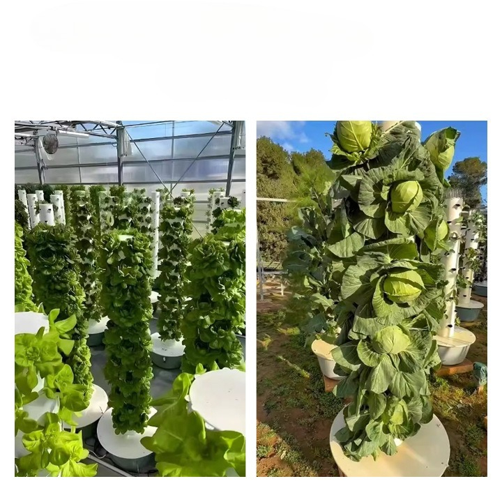 Hydroponic Tower with LED Grow - огляд і ціна Hydroponic Tower Planter
