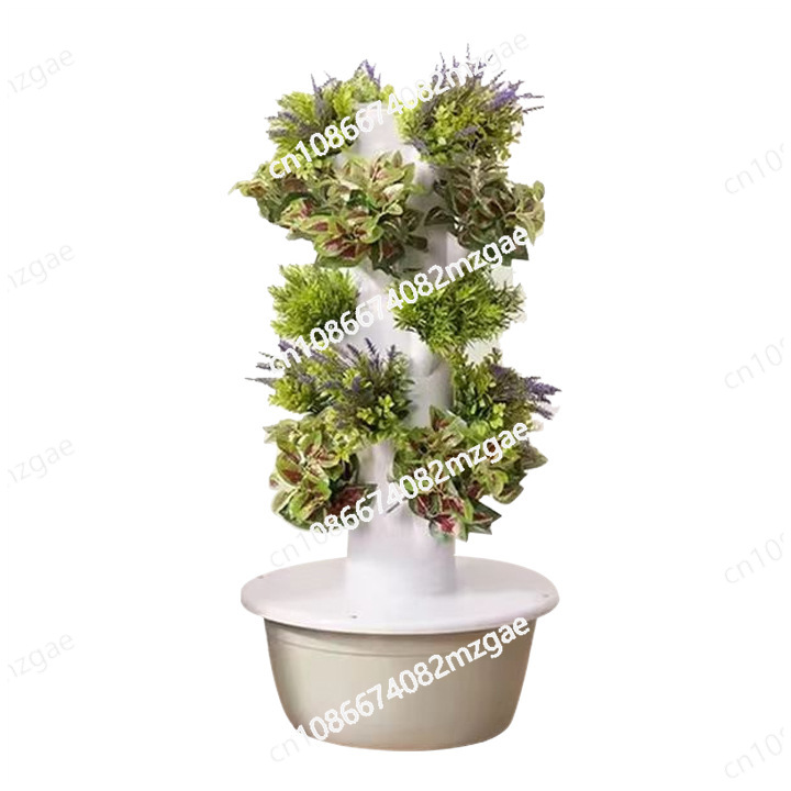 Hydroponic Tower with LED Grow - огляд і ціна Hydroponic Tower Planter