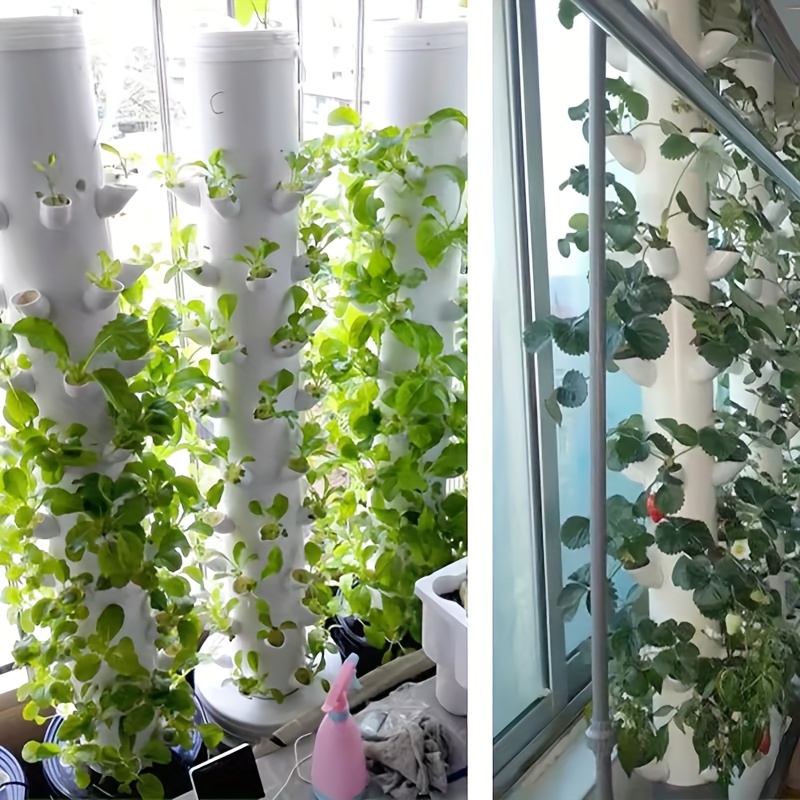 10set DIY Hydroponic Pots for  - огляд і ціна Hydroponic Tower Planter