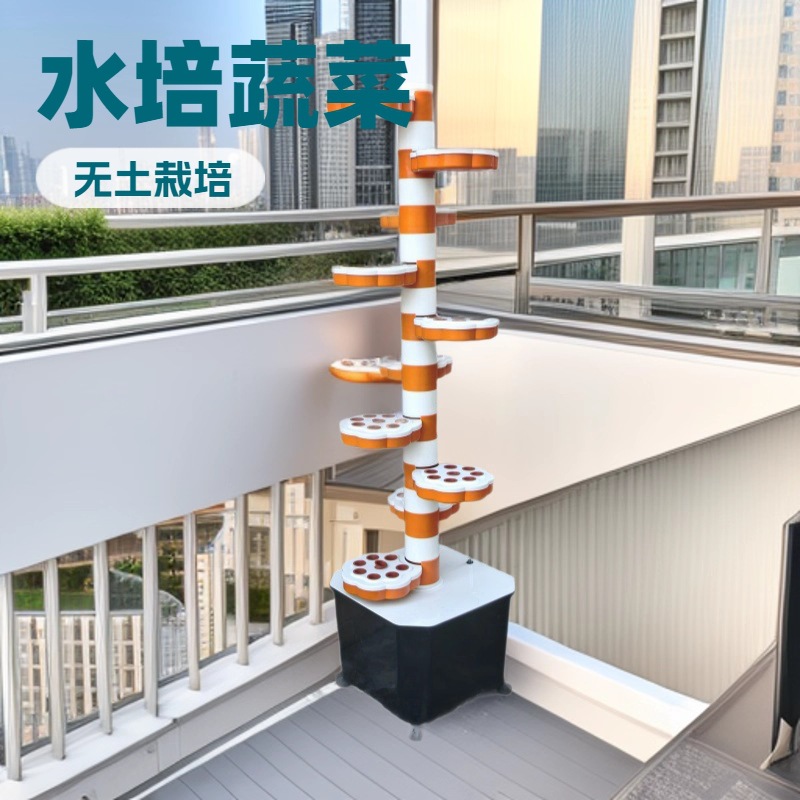 Spiral Hydroponic Growing Towe - огляд і ціна Hydroponic Tower Planter