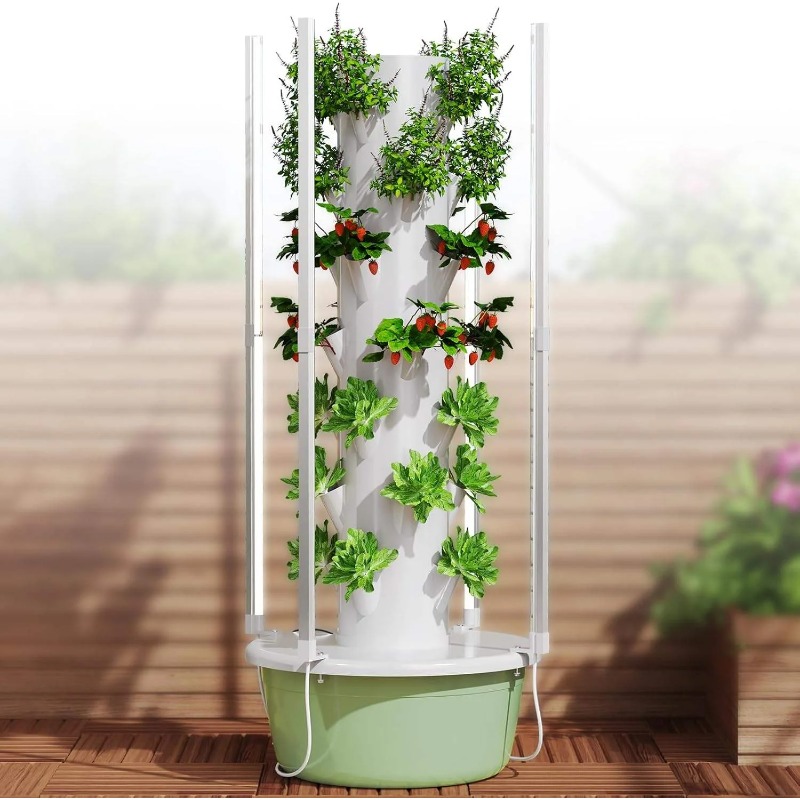 Hydroponic Growing Kit System  - огляд і ціна Hydroponic Tower Planter