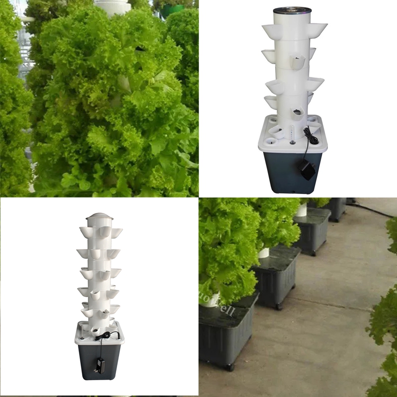 Vertical Hydroponic Tower Gree - огляд і ціна Hydroponic Tower Planter