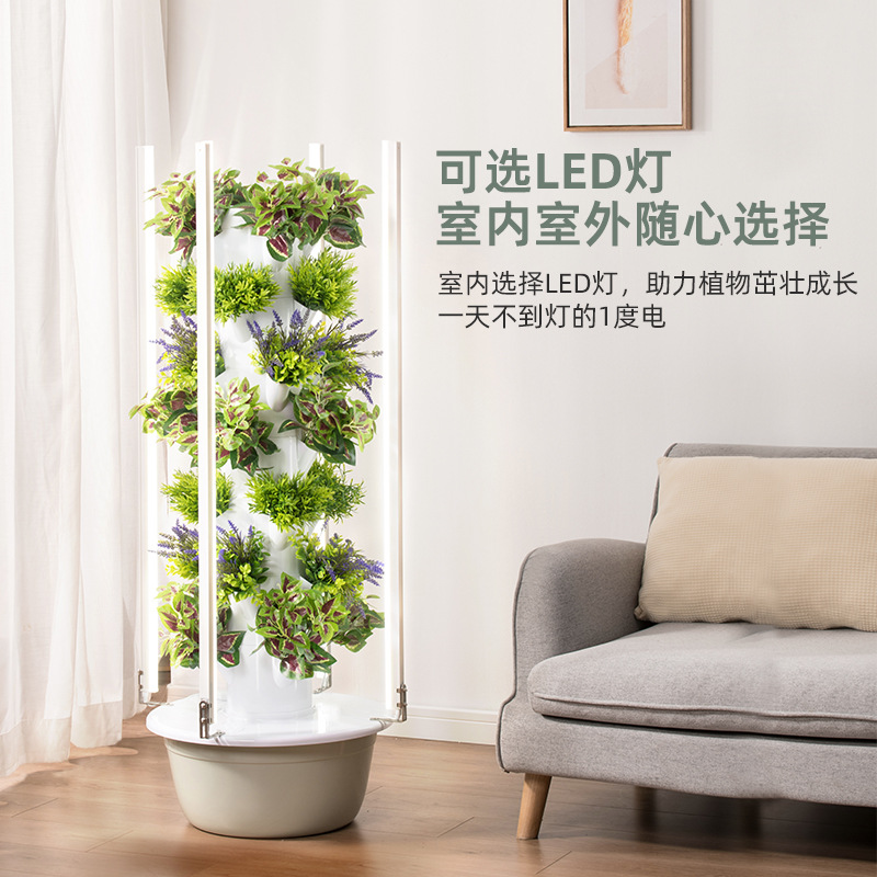 Outdoor Vertical Hydroponic Gr - огляд і ціна Hydroponic Tower Planter