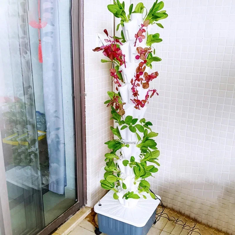 Greenhouse Garden Soilless Cul - огляд і ціна Hydroponic Tower Planter