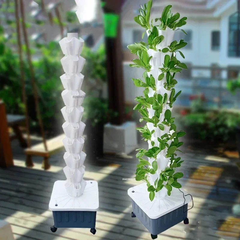Greenhouse Garden Soilless Cul - огляд і ціна Hydroponic Tower Planter
